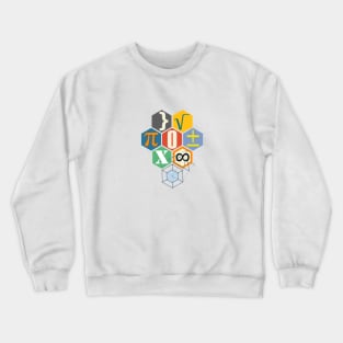 Math in color (Big) Crewneck Sweatshirt